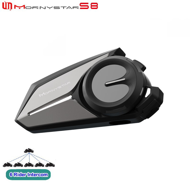 Universal Motorcycle Helmet Intercom Headset - Mornystar S8 블루투스 오토바이 헬멧 인터콤