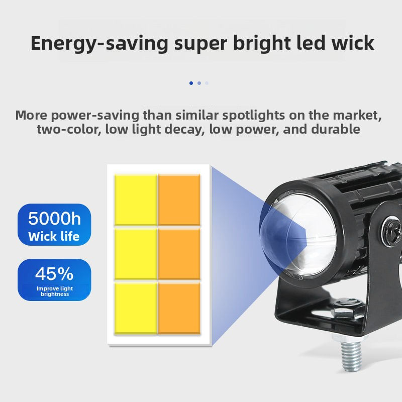 1PCS/2PCS 100W 30000LM 범용 오토바이 - Universal Motorcycle Led Headlight Projector 리뷰 및 가격