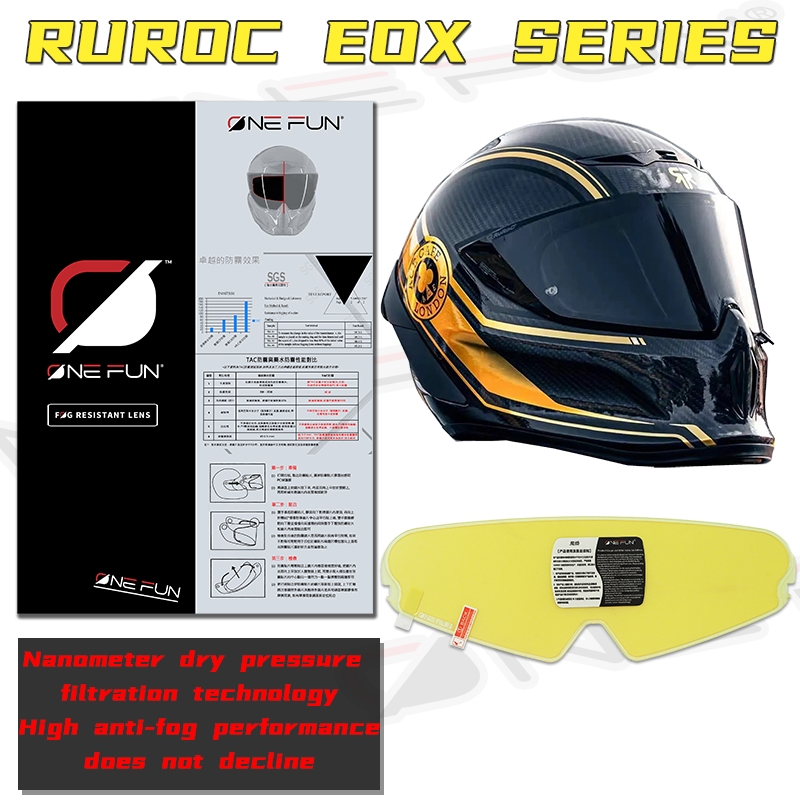RUROC ATLAS 3.0 4.0 EOX 헬멧 액세서 - Motorcycle Helmet Anti Fog Pinlock Shield 리뷰 및 가격