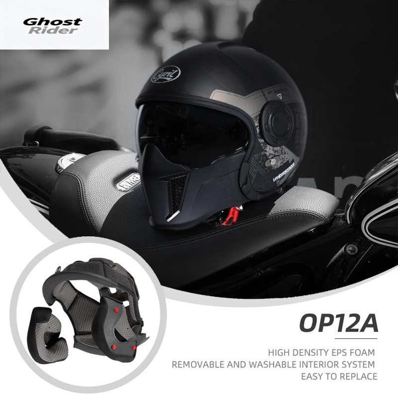 OP12A 모듈형 오토바이 헬멧, 남녀공용 퀵 릴리스  - Quick Release Buckle Motorcycle Helmet 리뷰 및 가격