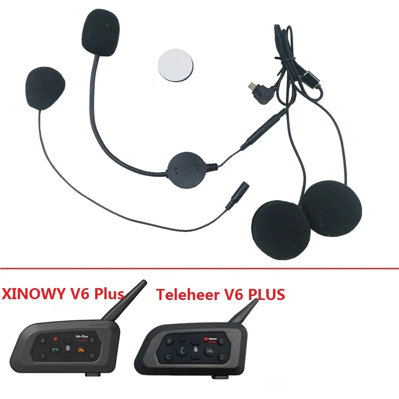 Type-C 이어폰 스피커 2 in 1 듀얼 마이크 V - Universal Motorcycle Helmet Intercom Headset 리뷰 및 가격